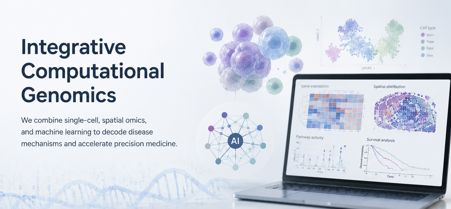 Integrative Computational Genomics hero artwork
